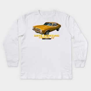 1972 Pontiac Ventura II Coupe Kids Long Sleeve T-Shirt